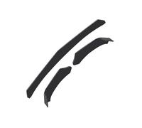 Guard Diffuser Car Accessories For Toyota For Prius 2002 2003 2001-2021 Front Bumper Lip Chin Spoiler Side Splitter Body Kit 177cm 4PCS POMPOMPUR(Black)