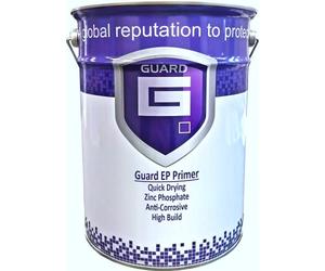 Guard EP - Anti Corrosion Quick Drying High Build Zinc Phosphate Metal Primer Paint Red Oxide & Grey Oxide 5, 10, 15 & 20 Litres (20 Litres + 5L Thinner, Grey)