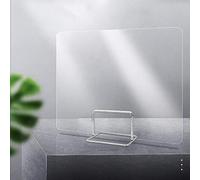 Guard for Counter Plastic Shield Plexiglass Barrier Shield for Desk The Big Things Perspex Screen for Desk Guard for Counterplexiglass Shield Desk Divider,60 * 40cm