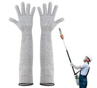Guard Gloves Gardening,Long Anti Cut Gloves,Cut Proof Sleeves,5 Cut Resistant Gloves,Forearm Wrist Arm Protector Sleeve Glove,Cut Resistant Garden Sleeves For Gardening Repairing Kitchen