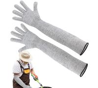 Guard Gloves Gardening, Long Anti Cut Gloves, Cut Resistant Gloves Long, Cut Resistant Sleeves, Forearm Wrist Arm Protector Sleeve Glove, Long Arm Guard Protector For Gardening Repairing Kitchen