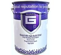 Guard HBV - High Build Vinyl Single Pack Primer Finish Paint for Galvanised Steel and Aluminium - Matt, 5 Litres (RAL 7016 (Anthracite Grey))