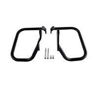 Guard Higway Crash Bar For Heritage Softail Classic FLST FLSTC 2000-2017 FXST FXSTB FXSTS 2000-2005 Rear Saddlebags Guard Rails Crash Bar(Black)