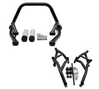 Guard Higway Crash Bar For MT-09 FZ-09 2017 2018 2019 2020 For MT09 FZ09 Motorcycle Engine Guard Crash Bar Bumper Frame Falling Protection MT/FZ 09(Black-1 Set)