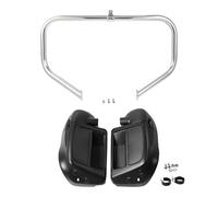 Guard Higway Crash Bar For Touring And Trike Models Street Glide 2014-2024 Motorcycle Engine Guard Crash Bar & Lower Vented Fairings(Chrome and Black)