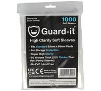 Guard-it - 1000 High Clarity Penny Sleeves - 50 Micron Standard Size Soft Card Sleeves for Pokemon, Magic The Gathering and Sports Cards