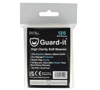 Guard-it - 125 High Clarity Penny Sleeves - 50 Micron Standard Size Soft Card Sleeves for Pokemon, Magic The Gathering and Sports Cards
