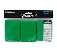 Guard-it - 150 Green Small Japanese Size Trading Card Sleeves - Premium Deck Protectors for Yu-Gi-Oh, Cardfight!! Vanguard & Photocards