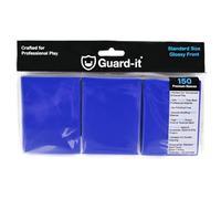 Guard-it - 150 Matte Blue Standard Size Trading Card Sleeves - Premium Deck Protectors for Pokemon, Magic The Gathering & Lorcana