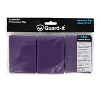 Guard-it - 150 Purple Small Japanese Size Trading Card Sleeves - Premium Deck Protectors for Yu-Gi-Oh, Cardfight!! Vanguard & Photocards
