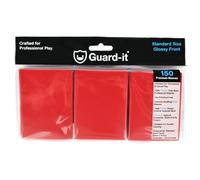 Guard-it - 150 Red Standard Size Trading Card Sleeves - Premium Deck Protectors for Pokemon, Magic: The Gathering & Lorcana