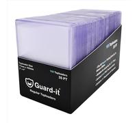 Guard-it - 3"x4" Clear Toploaders, Thick Hard Card Sleeves - Compatible with Pokemon, Sports and Magic The Gathering (100 Pack)