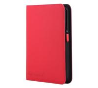 Guard-it - 9 Pocket Trading Card Zip Binder, 360 Cards, Premium Album Material, 20 Side-Loading Pages, Folder for Collectible Games, Sports, TCG (Red)