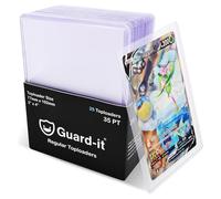 Guard-it Regular Toploaders 35pt 3x4 - 25 Pack Clear Rigid Top Loaders, Card Protectors for Pokemon, MTG, Yu-Gi-Oh & Sports Cards - Fits Sleeved Cards