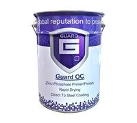 Guard OC Shipping Container Skip Paint Zinc Phosphate One Coat Paint for Metal - Satin 5L (Yellow)