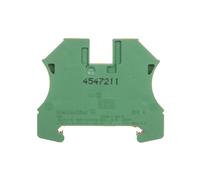 Guard rail connector 4mm² yellow-green WPE 4 1010100000