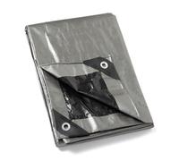 GUARD SHIELD Tarpaulin, Waterproof, 2m x 3m, Grey/Silver, Polyethylene (PE), 120g/m², UV-Protected, Reinforced Edges, Suitable for Garden, Cars, Motorcycles & More