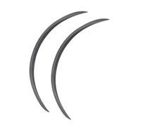 Guard Splash Mudflaps 73cm Car Wheel Eyebrow Arch Protector Trim Lips Fender 2p/4pcs Auto Anti-scratch Mudguard Flaring Extended Strip(Carbon Fiber 2pcs)