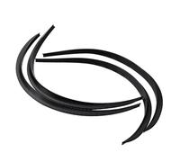 Guard Splash Mudflaps 73cm Car Wheel Eyebrow Arch Protector Trim Lips Fender 2p/4pcs Auto Anti-scratch Mudguard Flaring Extended Strip(Carbon Fiber 4pcs)