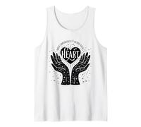 Guard Your Heart Celestial Hands Cosmic Witchy Magical Tank Top