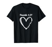 Guard Your Heart Christian Women Men Faith-Based T-Shirt