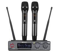 Guarda Wireless Handheld Microphone System,Cordless Mic Sets, for Home Karaoke, Meeting, Party, Church, DJ, Wedding, 200ft Coverage (US-81)