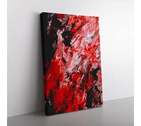 Guarded By The Hunter Abstract Canvas Print for Living Room Bedroom Home Office Décor, Wall Art Picture Ready to Hang, 76x50 cm (30x20 Inch) CAN3020-V1022-CK-2392