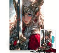 Guardian Angel 1000-piece Jigsaw Puzzles Mindful Game Anxiety Relief Enjoyable Challenge Home Art (38x26cm)