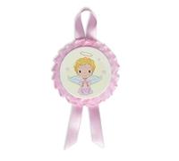 Guardian Angel Capoculla Medallion Perfect as a Birth Gift or Christening Gift to Hang on The Crib, Stroller or in The Child's Room