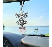 Guardian Angel Gifts,Passed Driving Test Gifts for New Learner Driver,Guardian Angle Car Hanging Accessories Rear View Mirror Ornament Accessories for Truck Suvs Vehicles