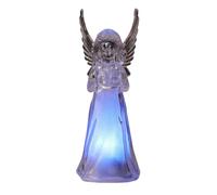 Guardian Angel Night Light, LED Music Playing Figurine for Desk Shelf Decor