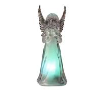 Guardian Angel Night Light, LED Music Playing Figurine for Desk Shelf Decor