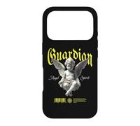 Guardian Angel Spirit Cherub Angelcore Gothic Blackletter Case for iPhone 17 Pro