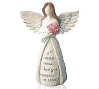 Guardian Angel Statues, Angel Figurines for Women, First Communion Gifts for Girls, Memorial Gift, Collectible Sculpture Ornaments, Sculpture for Healing & Comfort, Christmas Home Decor Ornament