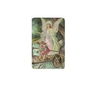 Guardian Angel with Medal, Religion/Religious Card