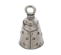Guardian Bell LADY BUG W/FREE RIDE TO LIVE PATCH biker gremlin harley motorcycle ride