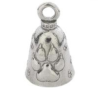 Guardian Bell DOG PAW Good Luck Gift Set, Silver, 1.5"