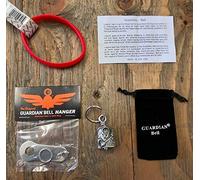 Guardian Bell Grim Reaper Motorcycle Kit, Silver, 1.5"