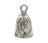 Guardian® Bell Guardian® Praying Hands with Rosary and Holy Cross Motorcycle Biker Luck Gremlin Riding Bell