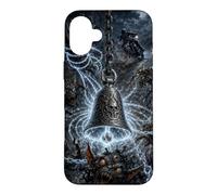 Guardian Bell vs Road Gremlins Motorcycle Biker Artwork Case for iPhone 16 Plus