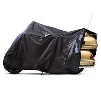 Guardian by Dowco 50020-00 WeatherAll Plus Indoor/Outdoor Waterproof Motorcycle Cover, EZ Zip: Black, X-Large