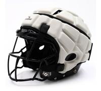 Guardian Cap - Soft-Shell Helmet Cover for Football and Lacrosse - Reduces Impact and Protects Helmets - One Size Fits All for Youth, High School and College Programs - White