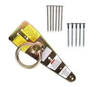 Guardian Fall Protection 00484 Bull Ring Anchor - 2.25 lbs. Zinc Plated Steel, Fall Protection Anchor