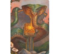 Guardian Naga Art Card (#16) | Commander Legends: Battle for Baldur's Gate