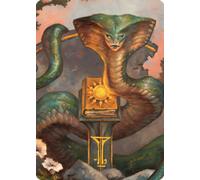 Guardian Naga Art Card (#16) (Gold Signature) | Commander Legends: Battle for Baldur's Gate