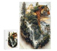 Guardian of Jungle's Might Jigsaw Puzzle, 1000 PCS, Indoor Activity for The Home, A Mindful Leisure Activity for Puzzle Lovers, at Home