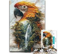 Guardian of The Canopy Paper Jigsaw 1000pcs (38x26cm) Adult Puzzle | Jigsaw challenge for adults on quiet evenings for patient puzzling.