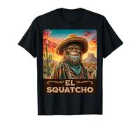 Guardian of the desert: Bigfoot, Sasquatch, & El Squatcho T-Shirt