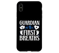 Guardian Of The First Breaths L&D OB Nurse Quote Case for iPhone XS Max