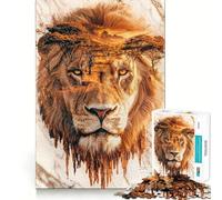 Guardian of The Plains 1000 Pieces Jigsaws Adults Puzzles Cognitive Skill Tension Relief Home Game Home Display (38x26cm)